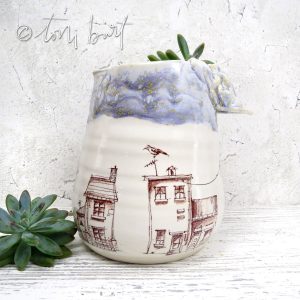 handmade urban house pitcher