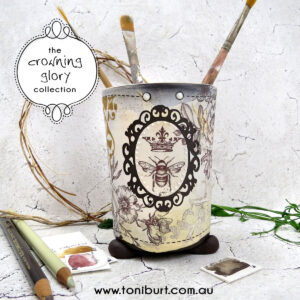handmade ceramic footed jar crowning glory chocolate 0011