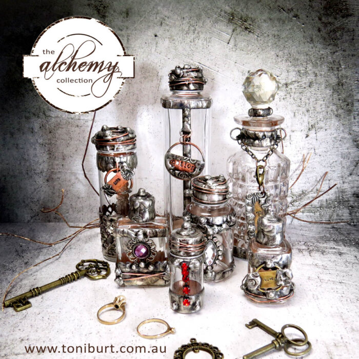 alchemy glass soldered ink and potion bottles multi 3
