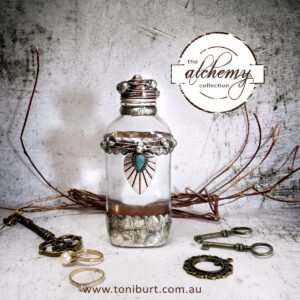 alchemy glass soldered potion bottle 007 50ml