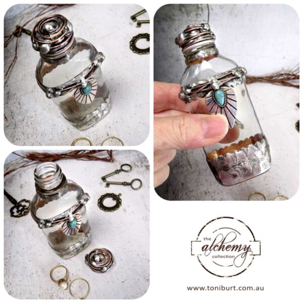 alchemy glass soldered potion bottle 007 pc 50ml