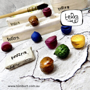 terra handmade artist watercolour paints replacement nuggets 1